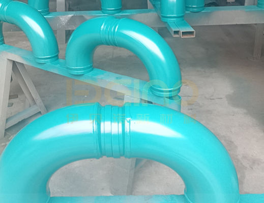 Wysokiej wytrzymałości, niskoemisyjne stalowe, betonowe, pompowe rurociągi z ceramiczną podszewką aluminiową