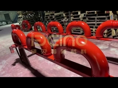 Gładki pompa betonowa łokieć lekka waga pompa betonowa boom rurka pompa betonowa łokieć wyściółka ceramiczna