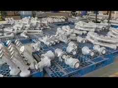 Odporna na wstrząsy ceramiczna rurka wyłożona Gładka powierzchnia średnica 20 mm-450 mm